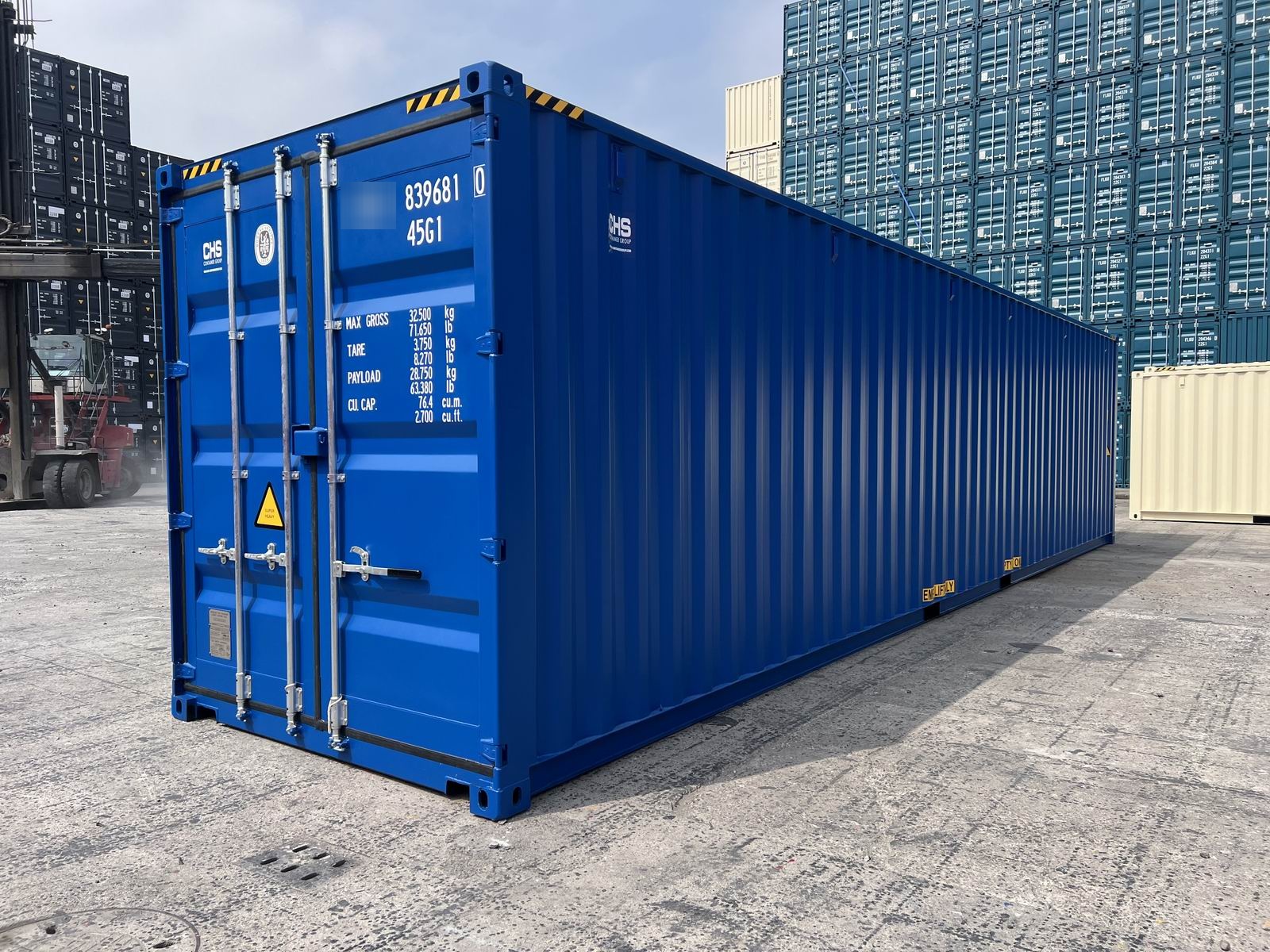 40ft New High-Cube Shipping Container