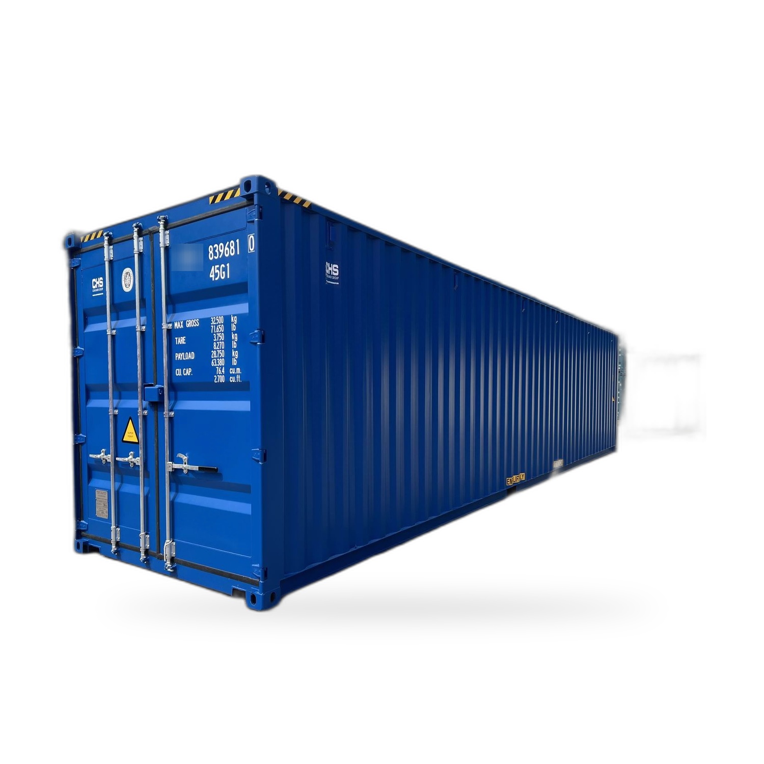 40ft New High-Cube Shipping Container