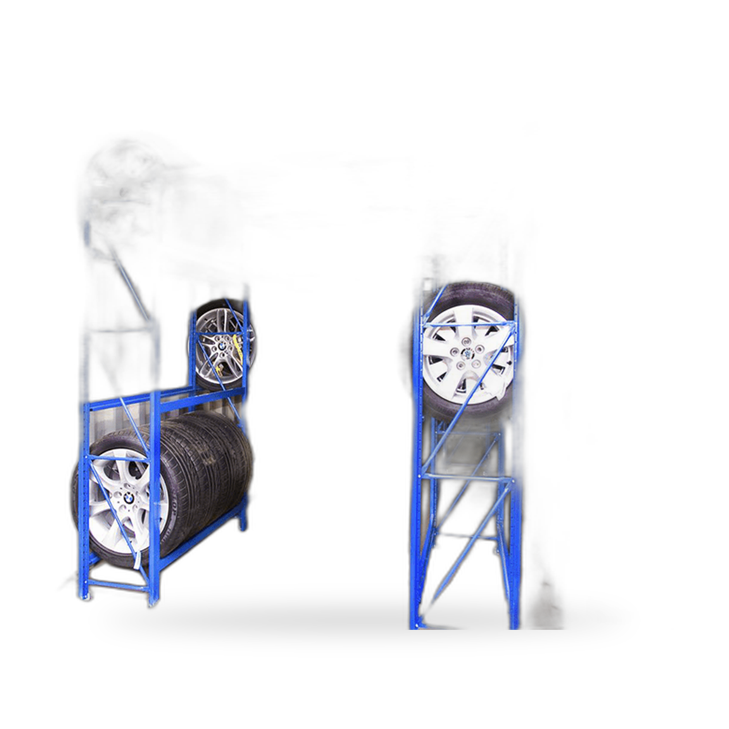 Shipping Container Tire Racks (20ft)