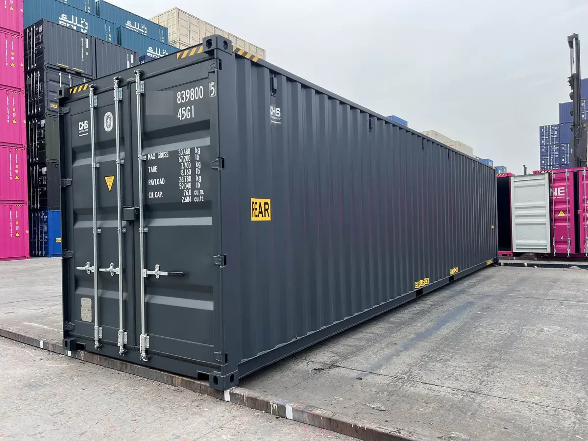 40ft New High-Cube Double-Door Container , view 2
