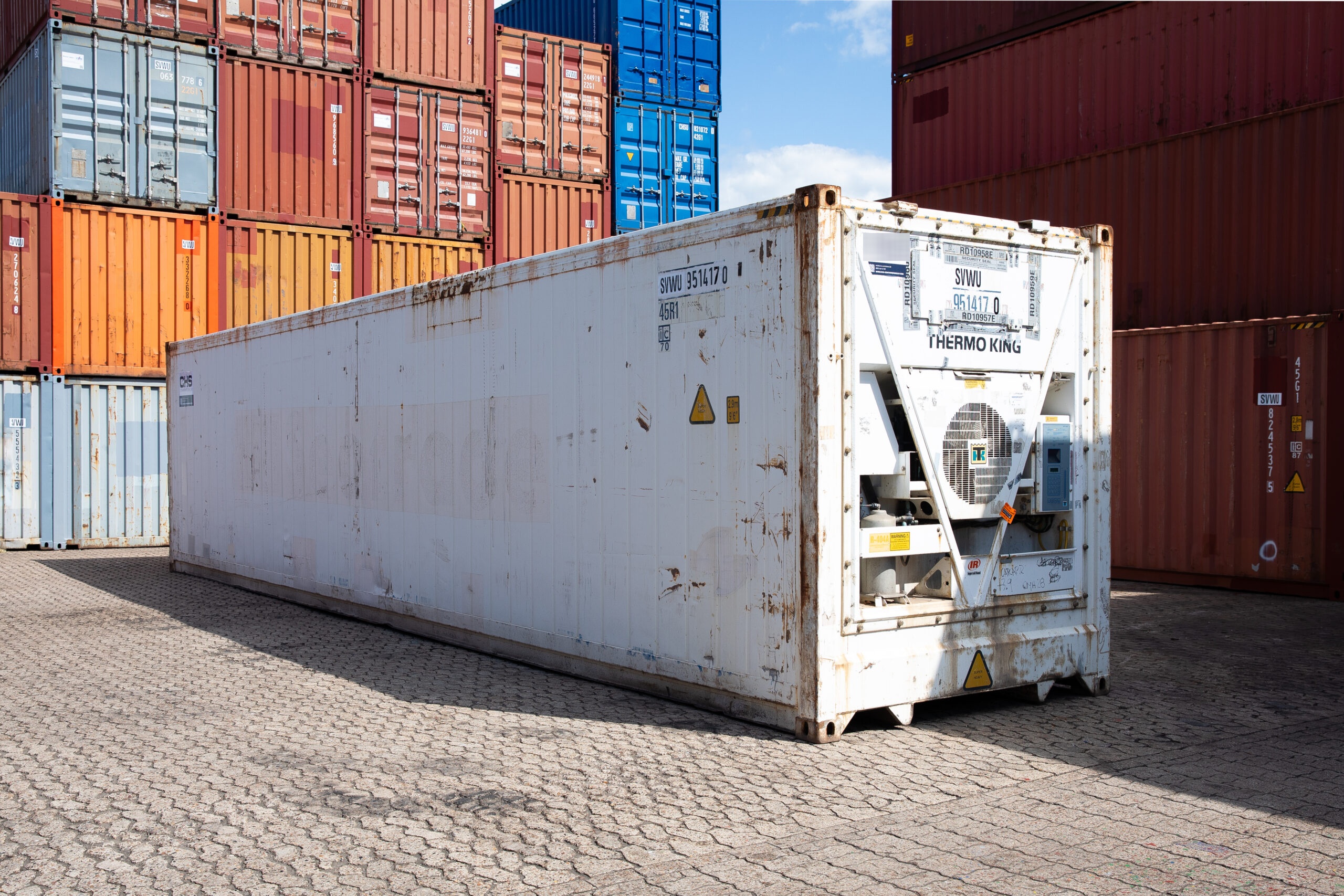 40ft Used High-Cube Refrigerated Container , view 3