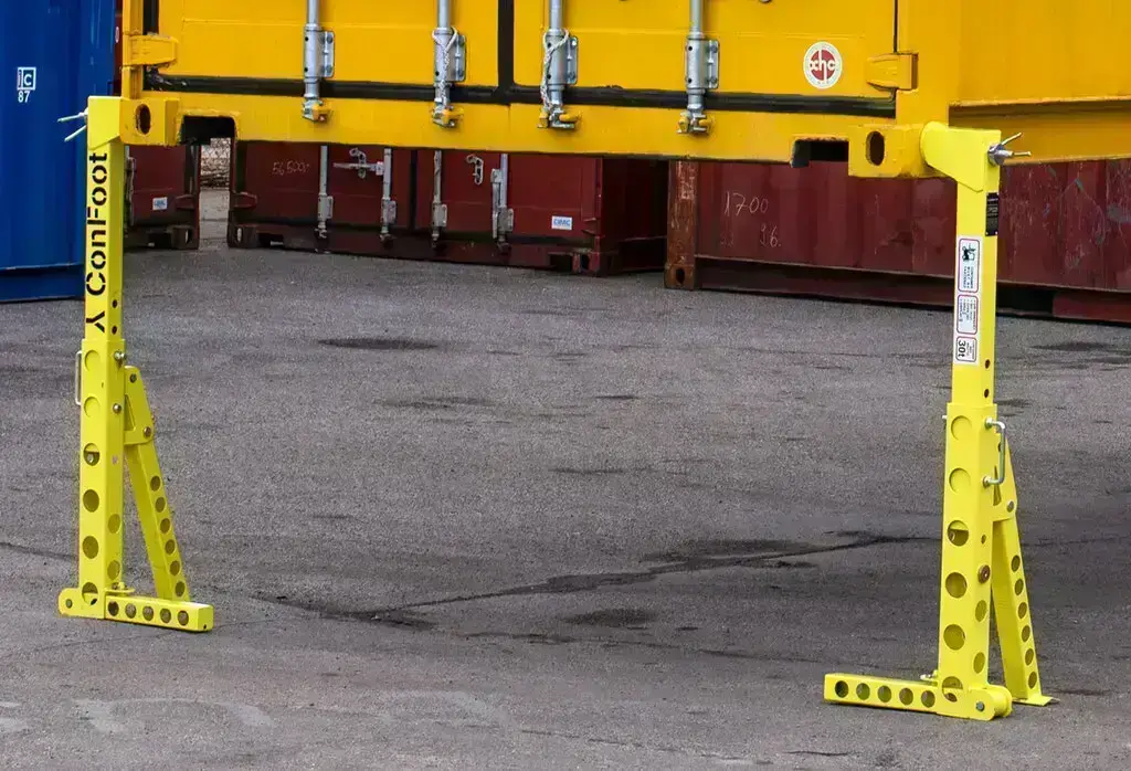 Container Support ConFoot-Leg CFP-complete set , view 3