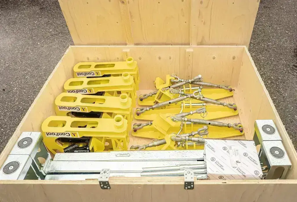 Container Support ConFoot-Leg CFU-complete set , view 3