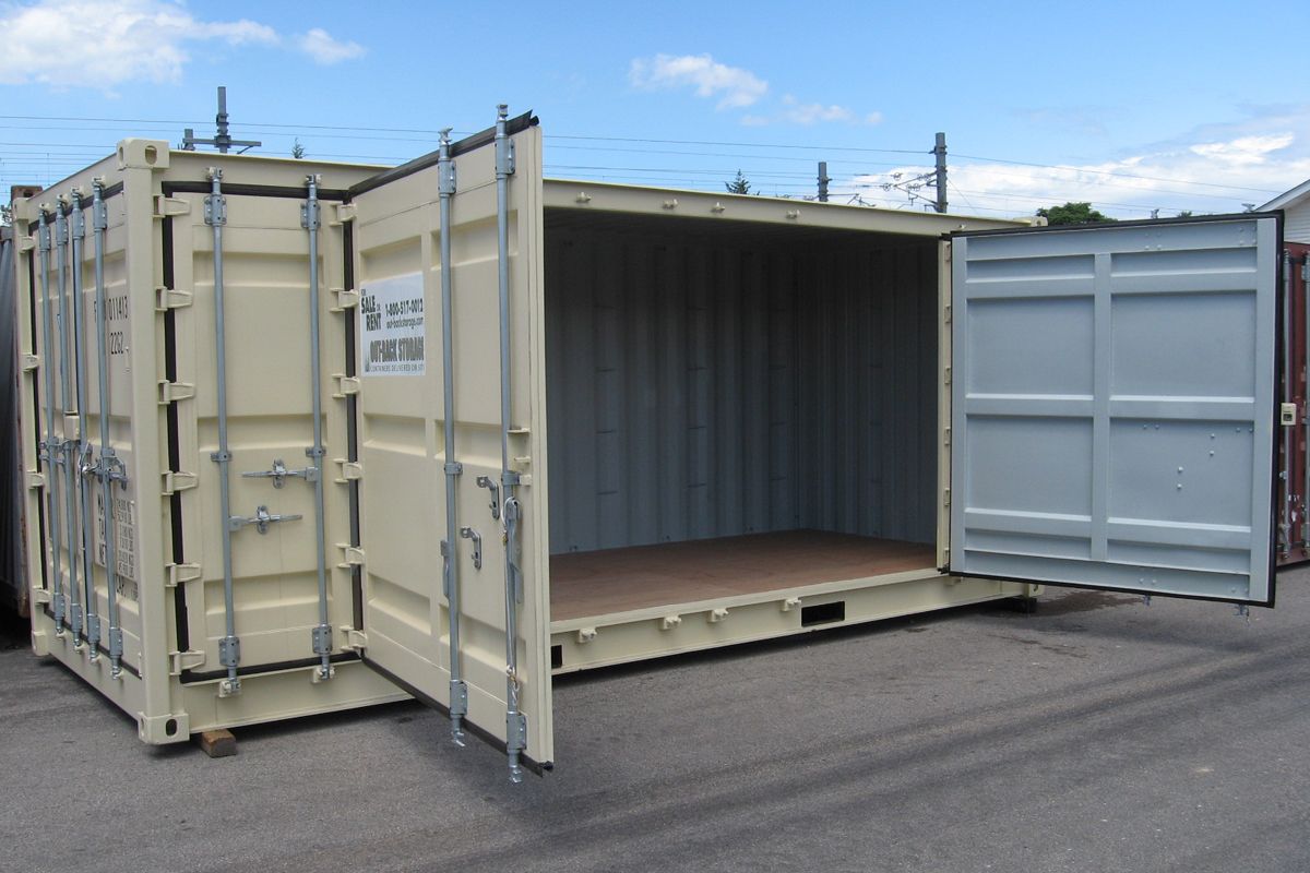 20ft Open Side Container (offene Längsseite) , Ansicht 2